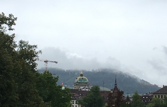 Rainy Sunday in Bern.